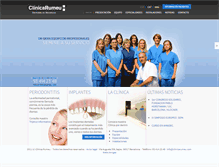 Tablet Screenshot of clinicarumeu.com